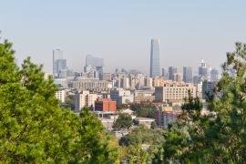 Lais Puzzle - Luftaufnahme von modernen Gebäuden in Peking - 2.000 Teile