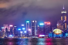 Lais Puzzle - Skyline von Hongkong bei Nacht - 2.000 Teile