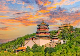 Lais Puzzle - Kaiserlicher Sommerpalast in Peking bei Sonnenuntergang, China - 1.000 Teile