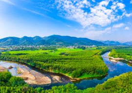 Lais Puzzle - Wunderschöne ländliche Naturkulisse in Hangzhou, China - 1.000 Teile