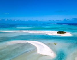 Lais Puzzle - Polynesien Cook-Insel Aitutaki-Lagune tropisches Paradies Luftaufnahme - 40, 100, 200, 500, 1.000 & 2.000 Teile