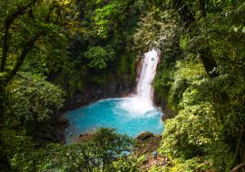 Lais Puzzle - Der berühmte Wasserfall des Rio Azul, Costa Rica - 1.000 Teile