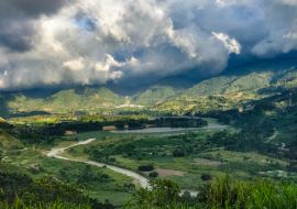 Lais Puzzle - Valle de Orosi ist ein sehr schöner Ort in der Provinz Cartago, in Costa Rica - 1.000 Teile