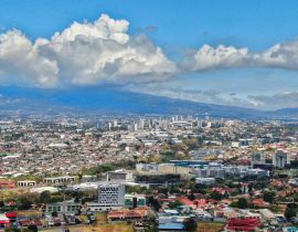 Lais Puzzle - Luftaufnahme von San Jose, Costa Rica von Escazu aus - 40, 100, 200, 500, 1.000 & 2.000 Teile