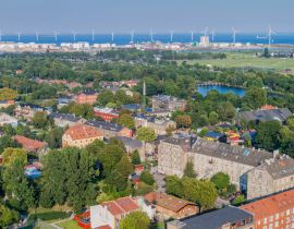 Lais Puzzle - Luftaufnahme der Freistadt Christiania in Kopenhagen, Dänemark - 40, 100, 200, 500, 1.000 & 2.000 Teile