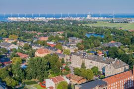 Lais Puzzle - Luftaufnahme der Freistadt Christiania in Kopenhagen, Dänemark - 2.000 Teile