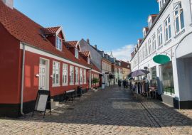 Lais Puzzle - Alte Straßen und Fachwerkhäuser in Ebeltoft, Dänemark - 1.000 Teile
