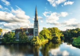 Lais Puzzle - St. Albans Kirche, Kopenhagen, Dänemark - 1.000 Teile