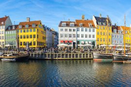 Lais Puzzle - Panoramablick auf Nyhavn mit dem Kanal in Kopenhagen, Dänemark - 2.000 Teile