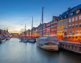 Lais Puzzle - Das Wahrzeichen von Nyhavn in Kopenhagen, Dänemark - 40, 100, 200, 500, 1.000 & 2.000 Teile