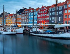 Lais Puzzle - Kopenhagen. Der Nyhavn-Kanal in der Morgendämmerung - 40, 100, 200, 500, 1.000 & 2.000 Teile