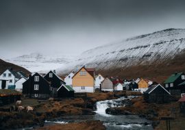 Lais Puzzle - Das Dorf Gjogv auf den Färöer Inseln - 1.000 Teile