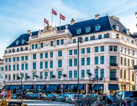 Lais Puzzle - Blick auf den Platz Kongens Nytorv in Kopenhagen mit dem Hotel d'Angleterre im Hintergrund - 40, 100, 200, 500, 1.000 & 2.000 Teile