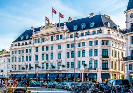 Lais Puzzle - Blick auf den Platz Kongens Nytorv in Kopenhagen mit dem Hotel d'Angleterre im Hintergrund - 1.000 Teile
