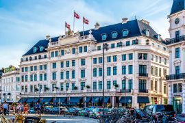 Lais Puzzle - Blick auf den Platz Kongens Nytorv in Kopenhagen mit dem Hotel d'Angleterre im Hintergrund - 2.000 Teile