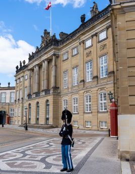 Lais Puzzle - Palastwache vor dem Schloss Amalienborg in der Kopenhagener Innenstadt - 40, 100, 200, 500, 1.000 & 2.000 Teile