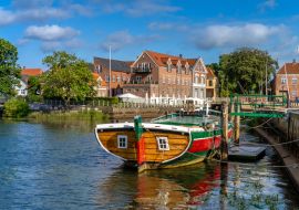 Lais Puzzle - Die charmante Altstadt von Ribe, Jütland, der ältesten Stadt Dänemarks und Skandinaviens - 1.000 Teile