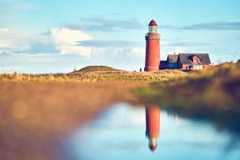 Lais Puzzle - Leuchtturm an der Nordseeküste in Dänemark - 2.000 Teile