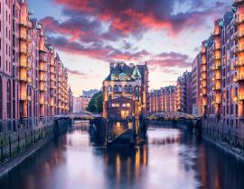 Lais Puzzle - Hamburg Speicherstadt UNESCO Weltkulturerbe - 40, 100, 200, 500, 1.000 & 2.000 Teile