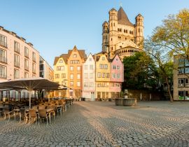 Lais Puzzle - Traditionelle bunte Häuser in Köln, Deutschland - 40, 100, 200, 500, 1.000 & 2.000 Teile