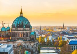 Lais Puzzle - Luftaufnahme von Berlin bei Sonnenuntergang - 1.000 Teile