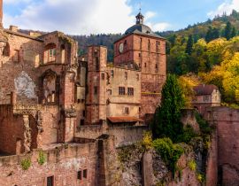 Lais Puzzle - Farbfoto der mittelalterlichen Burg in Heidelberg - 40, 100, 200, 500, 1.000 & 2.000 Teile