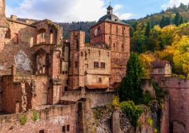 Lais Puzzle - Farbfoto der mittelalterlichen Burg in Heidelberg - 1.000 Teile