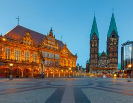 Lais Puzzle - Bremen. Der zentrale Marktplatz. Das Rathaus - 40, 100, 200, 500, 1.000 & 2.000 Teile