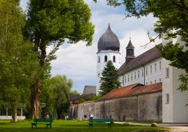 Lais Puzzle - Klosterkirche auf der Fraueninsel, Chiemsee, Bayern - 1.000 Teile