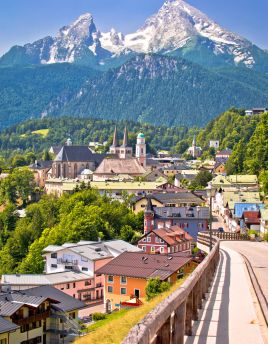Lais Puzzle - Stadt Berchtesgaden und Blick auf die Alpenlandschaft - 40, 100, 200, 500, 1.000 & 2.000 Teile