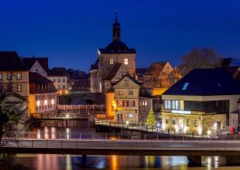 Lais Puzzle - Bamberg. Altstadt in der nächtlichen Illumination - 500, 1.000 & 2.000 Teile