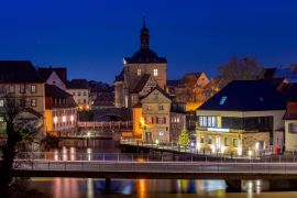 Lais Puzzle - Bamberg. Altstadt in der nächtlichen Illumination - 2.000 Teile