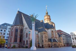 Lais Puzzle - Nikolaikirche mit Nikolaisäule in Leipzig, Sachsen - 2.000 Teile
