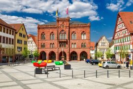 Lais Puzzle - Altes Rathaus von Tauberbishofsheim in Baden-Württemberg - 2.000 Teile