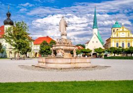 Lais Puzzle - Marienbrunnen und Gnadenkapelle von Altötting, Bayern, Deutschland - 1.000 Teile
