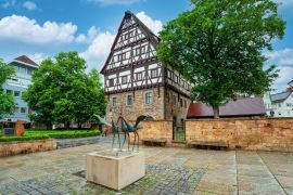 Lais Puzzle - Göppingen Baden-Württemberg Deutschland Fachwerk Umgebindehaus Stuttgart - 2.000 Teile