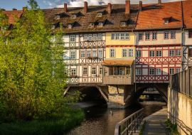 Lais Puzzle - Erfurter Altstadt, Ziradelle und Krämerbrücke - 1.000 Teile