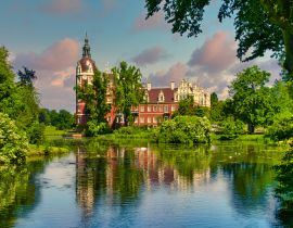 Lais Puzzle - Schloss Bad Muskau in einer wunderschönen Parkanlage - 40, 100, 200, 500, 1.000 & 2.000 Teile
