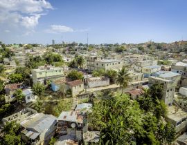 Lais Puzzle - Panoramablick auf die Stadt Santo Domingo, Dominikanische Republik - 40, 100, 200, 500, 1.000 & 2.000 Teile