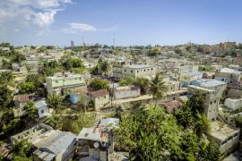 Lais Puzzle - Panoramablick auf die Stadt Santo Domingo, Dominikanische Republik - 2.000 Teile