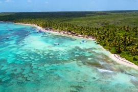 Lais Puzzle - Luftaufnahme der Insel Saona im südlichen Teil der Dominikanischen Republik - 2.000 Teile