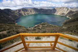 Lais Puzzle - Laguna Quilotoa in Ecuador von der Aussichtsplattform aus gesehen - 2.000 Teile