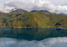 Lais Puzzle - Spiegelungslandschaft der Cuicocha-Lagune bei Otavalo, nördlich von Quito, Ecuador - 1.000 Teile