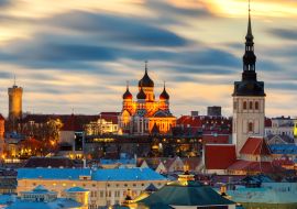 Lais Puzzle - Tallinn. Die Alexander-Newski-Kathedrale auf dem Toompea-Hügel - 1.000 Teile