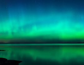 Lais Puzzle - Nordlicht über einem See in Finnland - 40, 100, 200, 500, 1.000 & 2.000 Teile