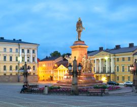 Lais Puzzle - Alexander-II-Denkmal auf dem Senatsplatz mit der Universität von Helsinki, Finnland - 40, 100, 200, 500, 1.000 & 2.000 Teile