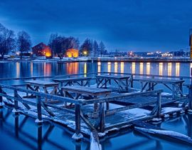 Lais Puzzle - Winter in Helsinki in Finnland - 40, 100, 200, 500, 1.000 & 2.000 Teile