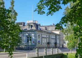 Lais Puzzle - Alte Häuser im Zentrum von Oulu - 1.000 Teile