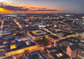 Lais Puzzle - Präsidentenpalast und historisches Zentrum von Helsinki, Finnland - 1.000 Teile