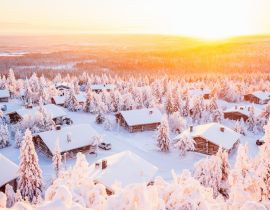 Lais Puzzle - Atemberaubende Aussicht auf den Sonnenuntergang in Finnland - 40, 100, 200, 500, 1.000 & 2.000 Teile